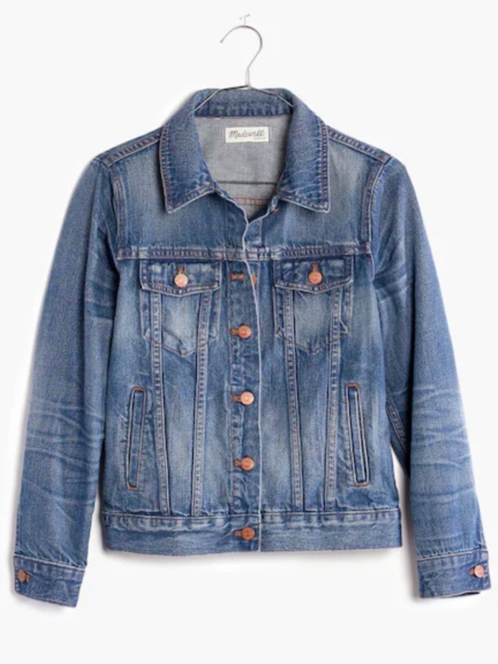 Madewell The Jean Jacket in Pinter Wash XL
